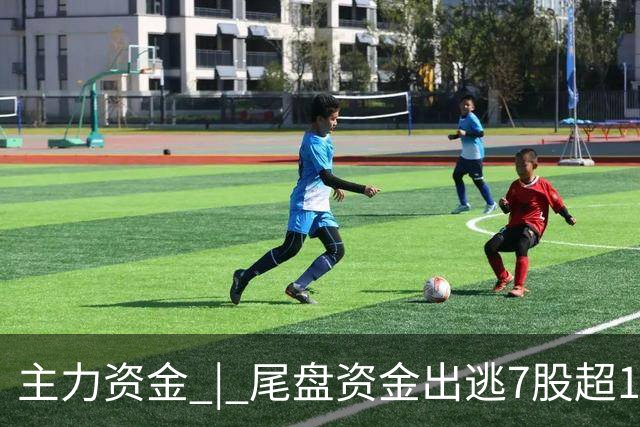 主力资金 | 尾盘资金出逃7股超1亿元