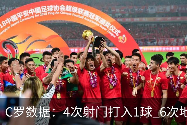 C罗数据：4次射门打入1球 6次地面对抗赢得5次